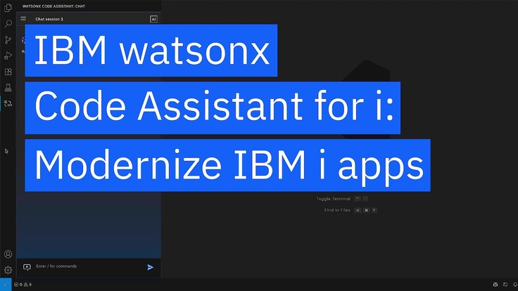 IBM watsonx Code Assistant for i