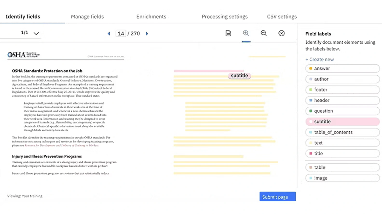 Understands Document
