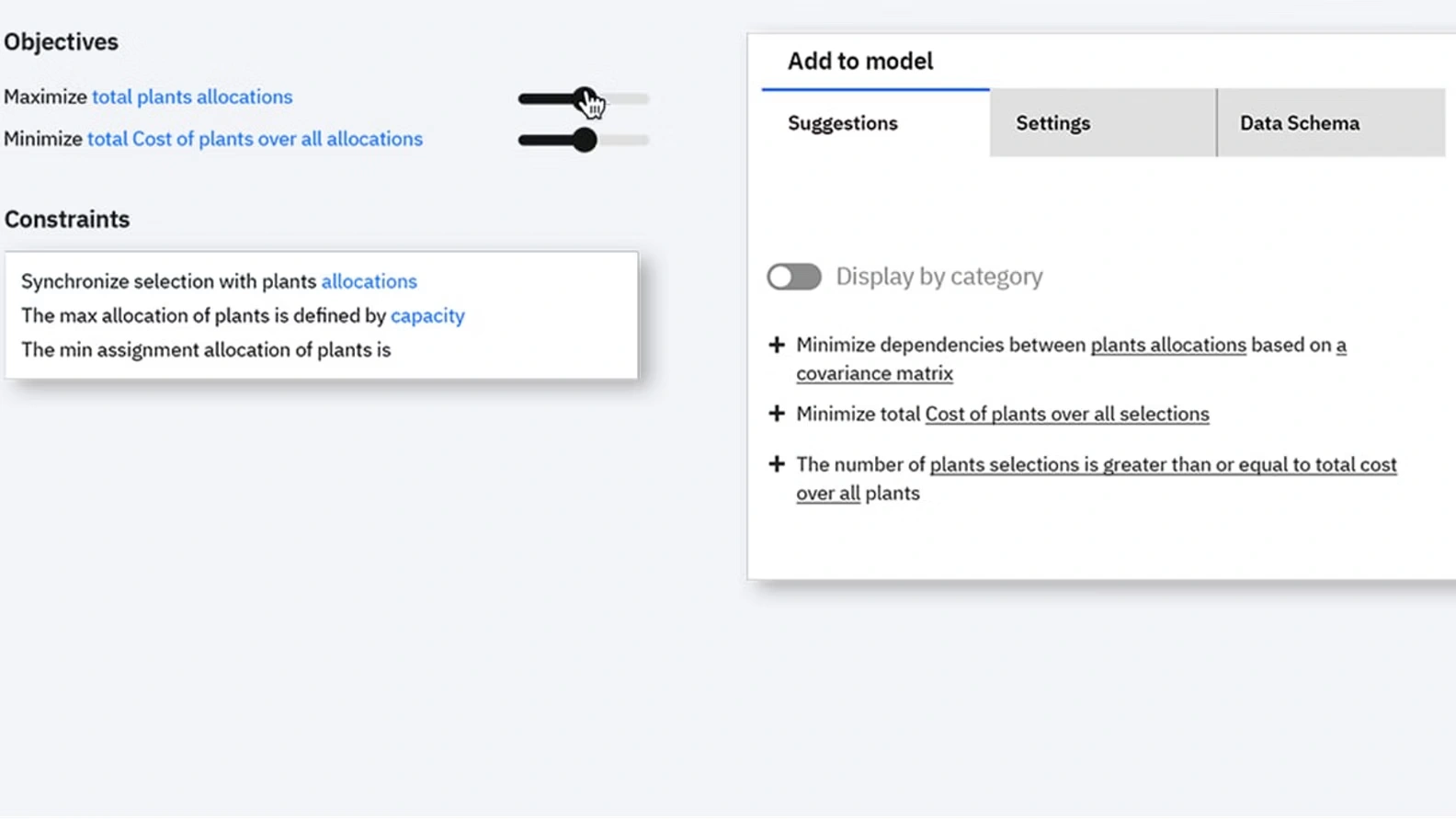 Decision Optimization